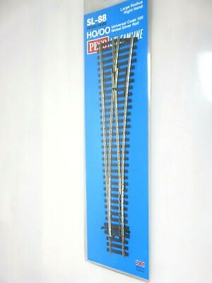 Peco Streamline HO SL88 Code100 Track Insulfrog Large Radius Turnout Right Hand