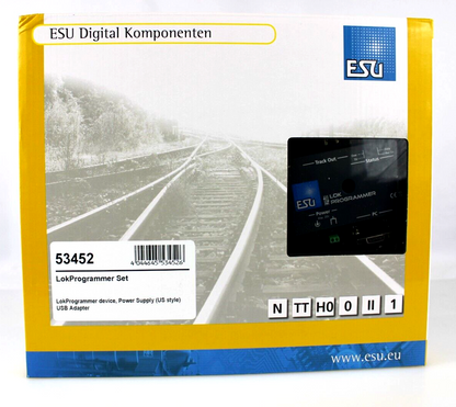 ESU 53452 LokSound LokProgrammer Sound Programmer W/USB cable, US Power Supply