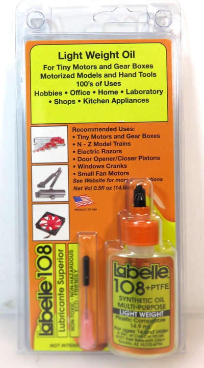 Labelle 108 1/2 fl. oz. Plastic Compatible Oil, Light